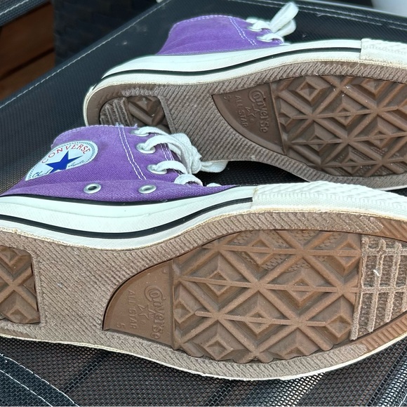 Converse Violet High-Top Sneakers - Picture 5 of 13
